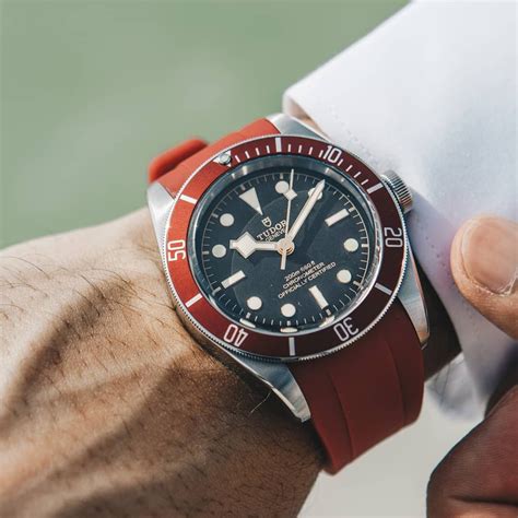 tudor 58 rubber strap|rubber strap for tudor watch.